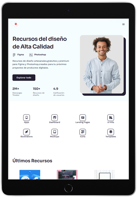 Diseno responsive en tablet